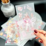 پک استیکر و چسب باربی جعبه ای - تصویر 3