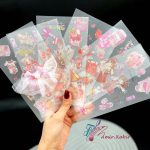 پک استیکر و چسب باربی جعبه ای - تصویر 2