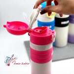 فلاسک دور سیلیکون Hello - تصویر 3