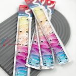 خط کش 20 سانت ژله ای رنگی - تصویر 2
