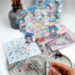 پک استیکر سرکلیدی و بادبزن کرومی - تصویر 3