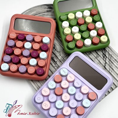 ماشین حساب رنگی RZ817