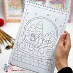 دفتر رنگ آمیزی پیتیکو 410 - تصویر 2