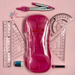 ست پرگار،گونیا، و نقاله کرونا کد 616 - تصویر 2