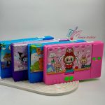 جامدادی آهنربایی کتابی پهن 5 کشو لبوبو کرومی
